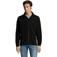 Sol's Fleecejacket North - black - 5XL