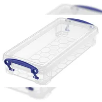 Really Useful Box Aufbewahrungsbox 22 x 10 x 4 cm 1-tlg. transparent