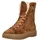 Paul Green Stiefelette Veloursleder", Damen, braun, 37,5