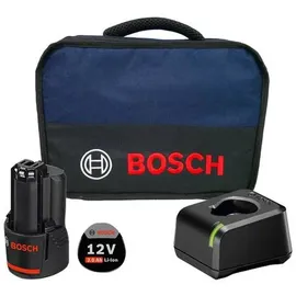Bosch Starter-Set 12 V / 1x 3,0 Ah Akku + Ladegerät GAL 12V-20 im Softbag