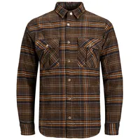 JACK & JONES Jacke JORJAMES QUILTED OVERSHIRT LS LN