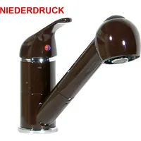 Wagner Spültischarmatur mir Brause Niederdruck Mocca (KBND65)