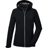 KILLTEC Damen Softshelljacke/Outdoorjacke mit abzippbarer Kapuze KOS 40 WMN SFTSHLL JCKT, dunkelnavy, 40