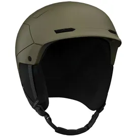 Salomon Husk Pro Skihelm (Größe 53-56CM, gruen)