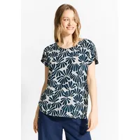Cecil Langarmbluse blau S