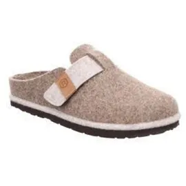 ROHDE Damen Pantoffel Filz Hausschuh Klettverschluss Wechselfußbett D.Meran 6812, Größe:38 EU