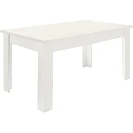 Home Affaire Esstisch HOME AFFAIRE "RAVENNA", weiß (pinie weiß dekor), B:160cm H:76cm T:90cm, Tische, Esstisch, im zeitlosen Landhausstil, Breite 160 cm