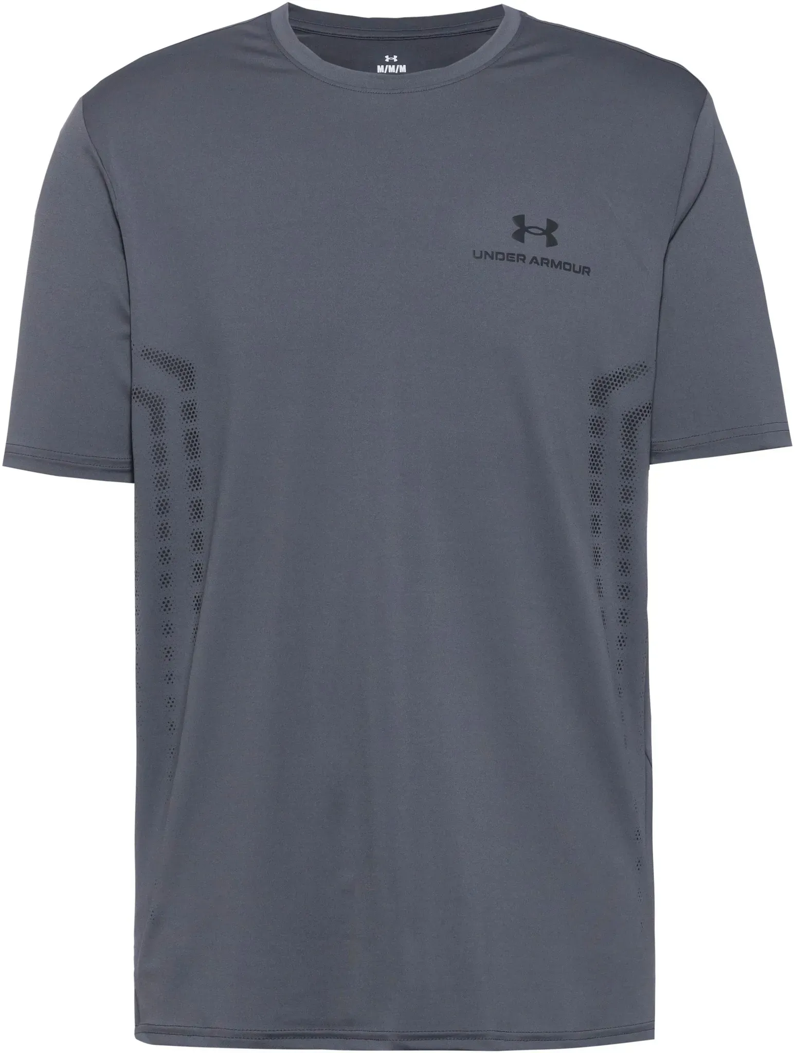 Under Armour Vanish Energy Graphic Funktionsshirt Herren in castlerock, Größe XL - grau