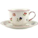 Villeroy & Boch Petite Fleur Frühstückstasse mit Untertasse 2tlg.