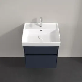 Villeroy & Boch Waschbeckenunterschrank Collaro 2 Auszüge 51 x 54,6 x 41,4 cm Marine Blue/Volcano Black