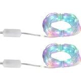 GLOBO LED Lichterkette Farbwechsel USB 5 m Bunt