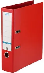 ELBA Smart Pro+ Ordner Breit DIN A4 80 mm Rot 2 Ringe Kunststoff