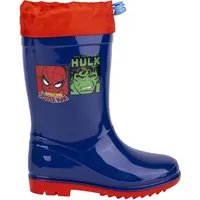 Marvel Kinder-Regenstiefel Wasserdichte Gummistiefel für Uni 28 - Blau