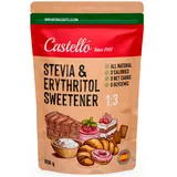 Castello Stevia + Erythrit 1:3 Süßstoff, 850 g