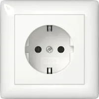 Gira Schuko-Steckdose Unterputz 444003 Weiß