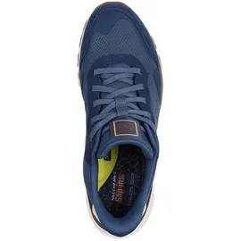 SKECHERS Slade-Cooper Herren Slip-Ons Memory Foam Air Cooled Blau 41