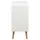 Actona Highboard Lowell 80 x 100 x 40 cm Weiß / Eiche