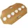Papstar Tragetabletts 30 St. 12 cm x 9,5 cm Braun