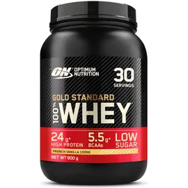 Optimum Nutrition Gold Standard 100% Whey French Vanilla Creme Pulver 908 g