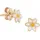 FAVS Ohrstecker Little Friends Gelbgold 89149631  -