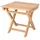 jan kurtz Fiji Beige Teak 48 x 48 x 46 cm