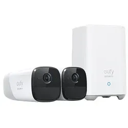 eufy Cam 2 Pro Kamera-Set 3x1 IP-Überwachungskamera weiß