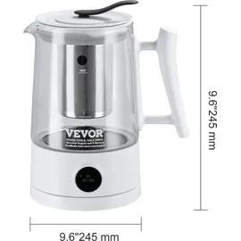 Vevor Wasserstoff-Wasserkrug-Generator 1,5 l Weiß