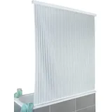 Wenko Duschrollo weiß, grau 128,0 x 240 cm