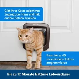 PetSafe Mikrochip-Katzenklappe, braun