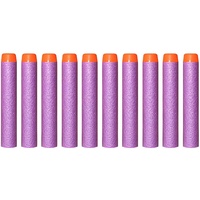 König Design 10 Darts Pfeile für Nerf Zubehör 7.2cm Pfeile Refill Bullets Darts - geeignet für N-Strike/Elite/X- Shot Blasters Spielzeugpistole Dart Blaster Violett