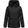 Ragwear Damen Winterjacke warme, Wasserdichte Basic-Steppjacke mit Kapuze Cessi YOUMODO Black Gr. 3XL - 3XL