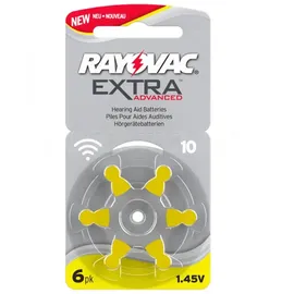 Rayovac Hörgerätebatterie Typ 10 105 mAh 6 St.