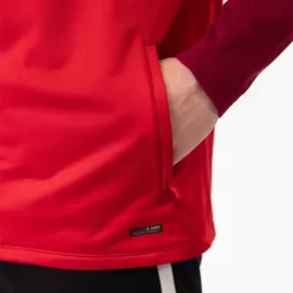 Jako Kinder Polyesteranzug Iconic rot/weinrot, 140