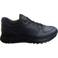 ECCO Sneaker Exostride (Nubukleder) schwarz Herren