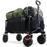 Bollerwagen Klappbar 200L faltbar Handwagen Strandwagen Camping einkaufen