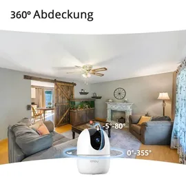 Imou A1 3 MP WLAN Überwachungskamera Weiß
