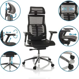 HJH Office POFIT GEN2 Netzstoff Schwarz