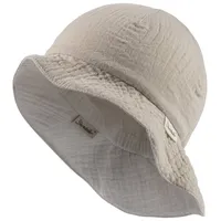 Sterntaler Sterntaler® Ballonmütze Wende-Sonnenhut uni (1-St) beige 45 cm