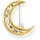 Thomas Sabo Halbmond Gold X0283-959-7