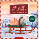 Coppenrath Verlag Glitzer-Malblock 16 St. Weiß