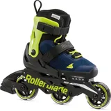Rollerblade Microblade 3WD Blau/Lime 28-32
