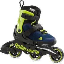 Rollerblade Microblade 3WD Blau/Lime 28-32