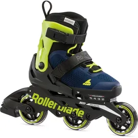 Rollerblade Microblade 3WD Blau/Lime 28-32