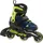 Rollerblade Microblade 3WD Blau/Lime 28-32