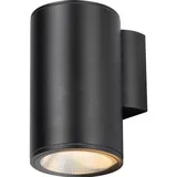 Maytoni Maytoni, Gartenbeleuchtung, Shim LED Wandleuchte, Wandlampe 5W Graphit IP65 Warmweiss (350 lm, IP65)