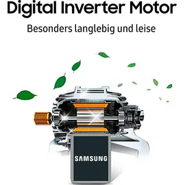 Samsung RL38A7B5BS9 Kühl-Gefrierkombination (387 l, 2030 mm hoch, Edelstahl)