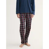 Tom Tailor Pyjamahose mit Logo-Bindeband rot 54