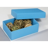 BUNTBOX 3 BUNTBOX M Geschenkboxen 1,1 l blau 17,0 x 11,0 x 6,0 cm