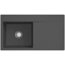 Villeroy & Boch Subway Style 50 flat links graphite + Handbetätigung