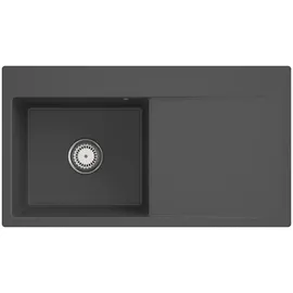 Villeroy & Boch Subway Style 50 flat links graphite + Handbetätigung